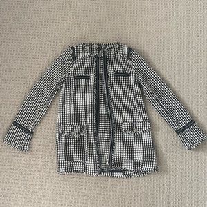 Black and white Zara jacket